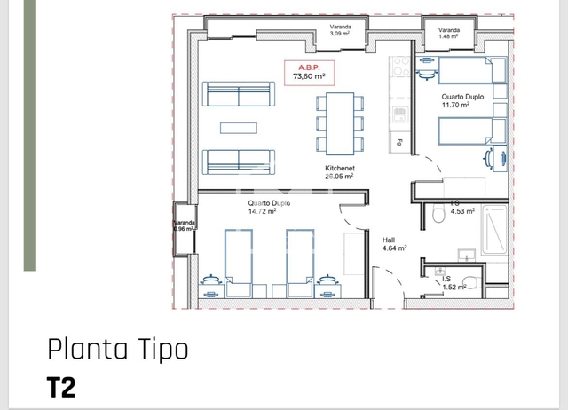 Apartamento T2 - Paranhos, Porto, Porto - Imagem grande