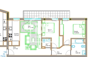 Apartamento T2 - Currelos, Carregal do Sal, Viseu - Miniatura: 23/23