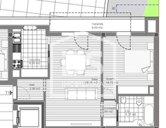 Apartamento T1 - Ranhados, Viseu, Viseu - Miniatura: 12/12