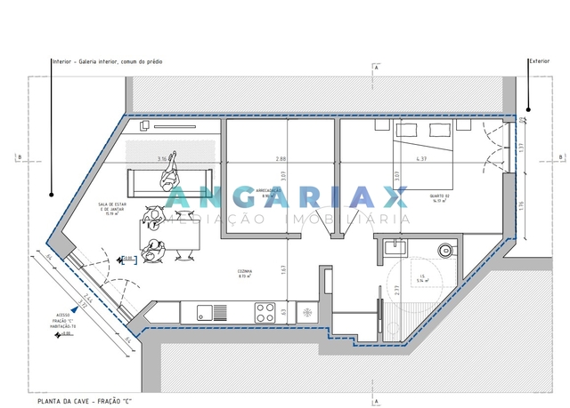 Apartamento T1 - Fatima, Ourm, Santarm - Imagem grande