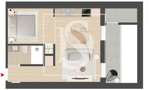 Apartamento T1 - Cedofeita, Porto, Porto - Miniatura: 50/50