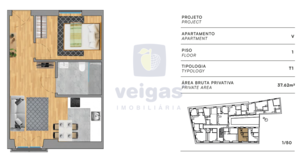 Apartamento T1 - Leiria, Leiria, Leiria - Miniatura: 19/19