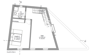 Apartamento T2 - Covilh, Covilh, Castelo Branco - Miniatura: 5/5