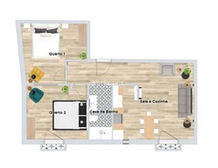 Apartamento T2 - So Gonalo de Lagos, Lagos, Faro (Algarve) - Miniatura: 20/20